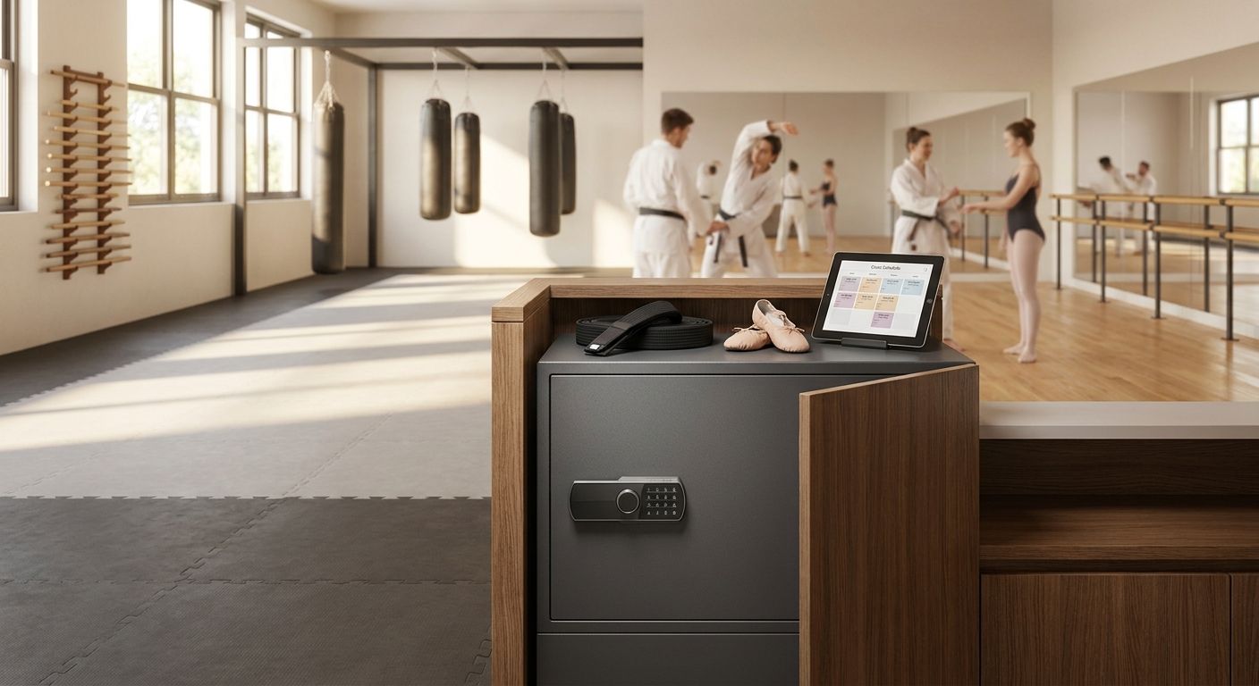 Safes for martial arts and dance studios