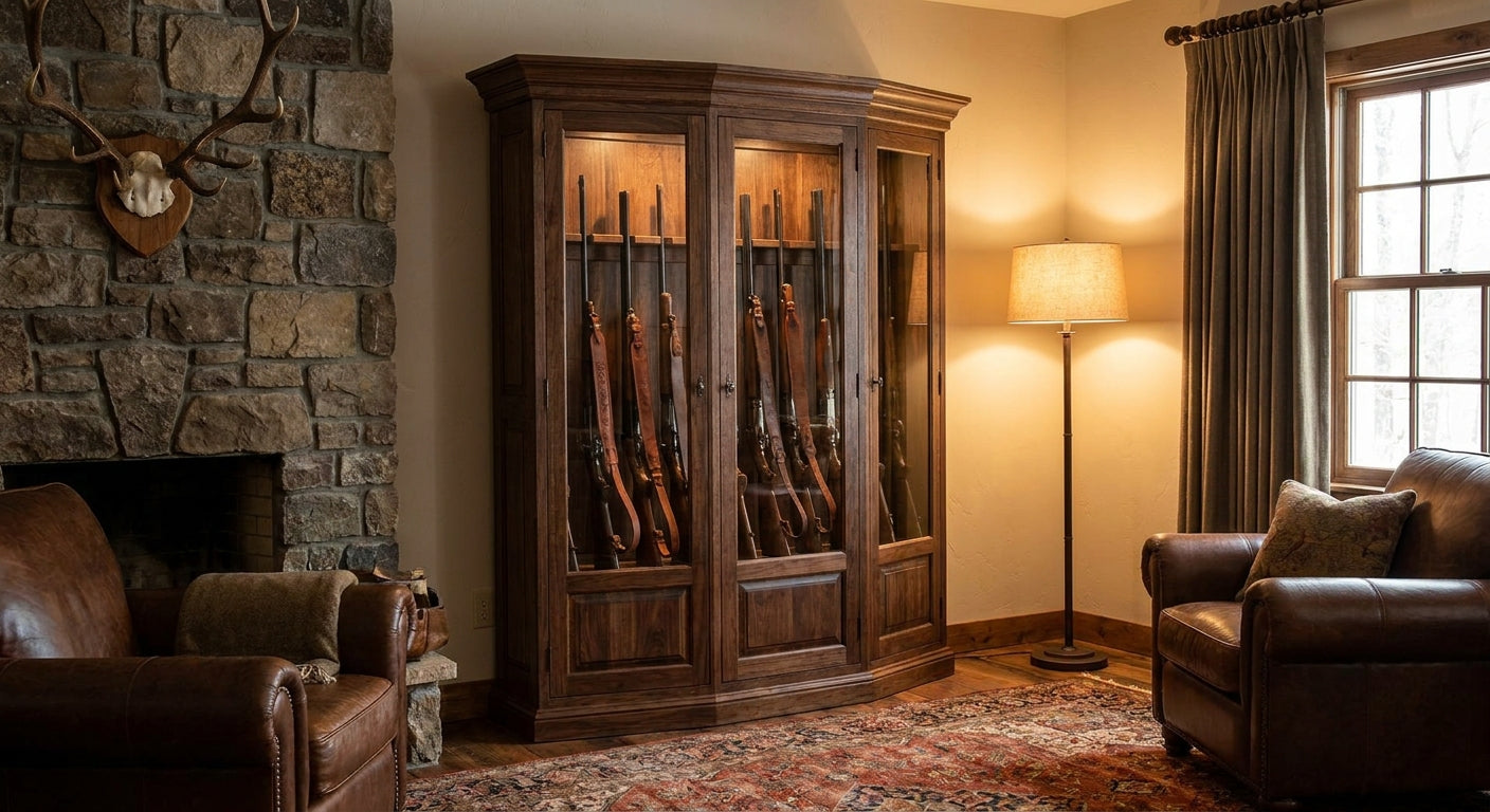 Gun cabinets for hunters and sporting shooters