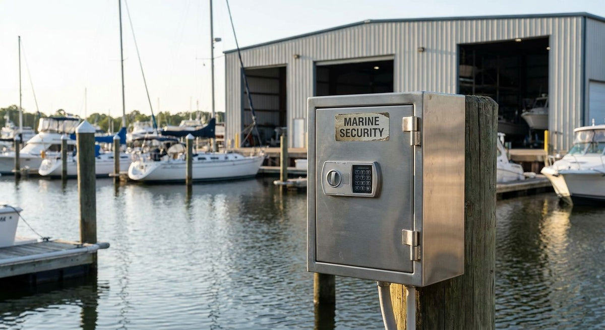 Safes for marinas and boat storage facilities