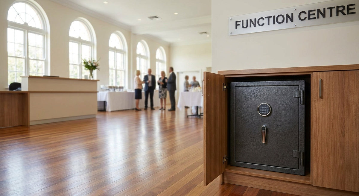 Safes for community halls and function centres