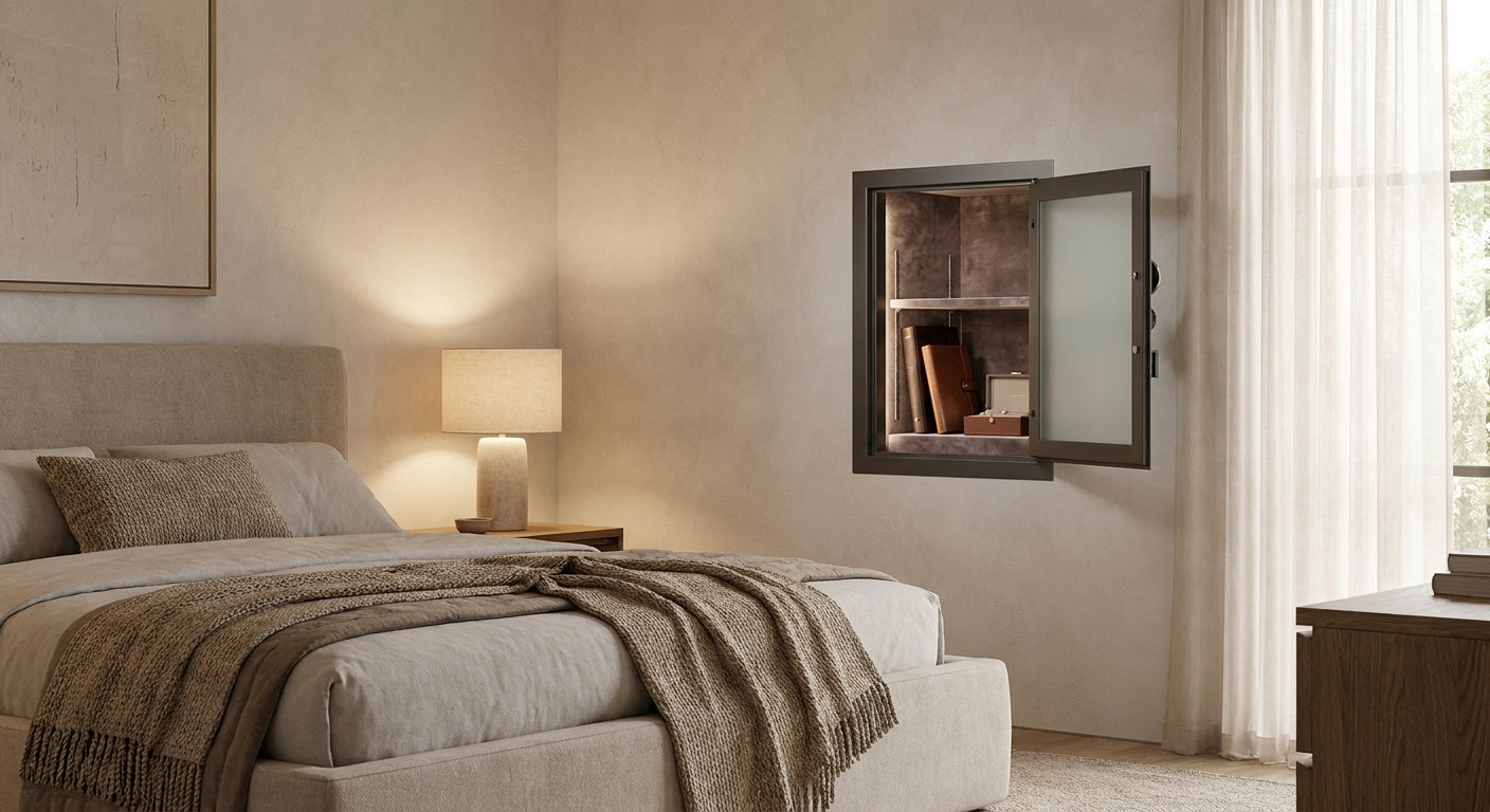 Wall safes for master bedrooms