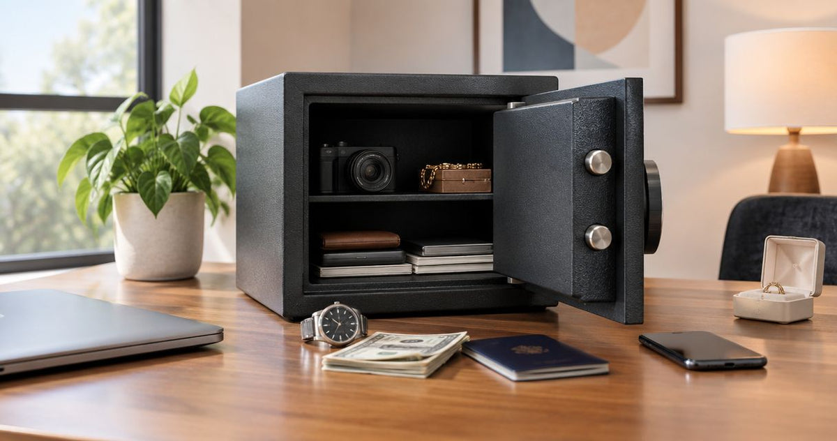 How much can a small home safe actually hold?