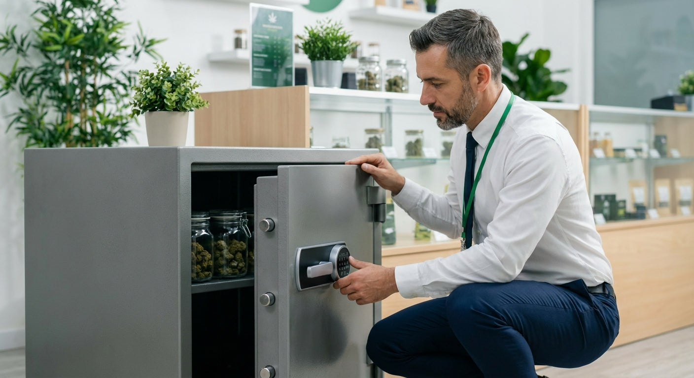 Safes for medicinal cannabis dispensaries