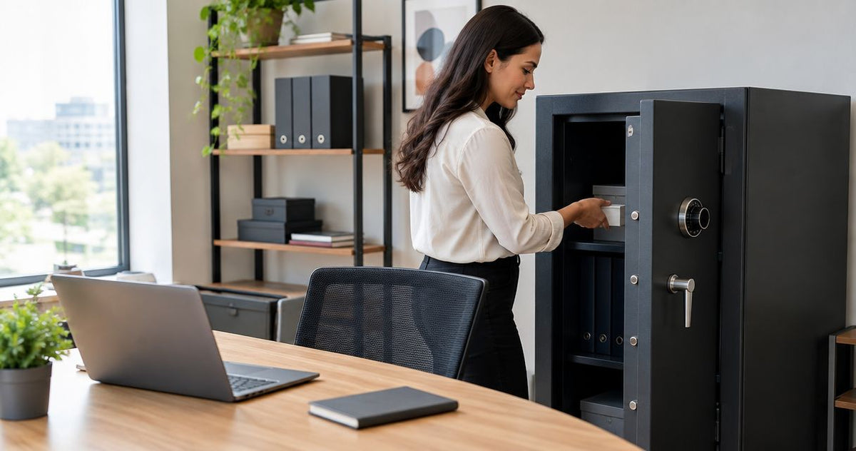 How much does a commercial safe cost for a small business?