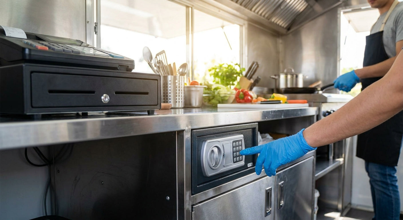 Safes for food trucks and mobile vendors