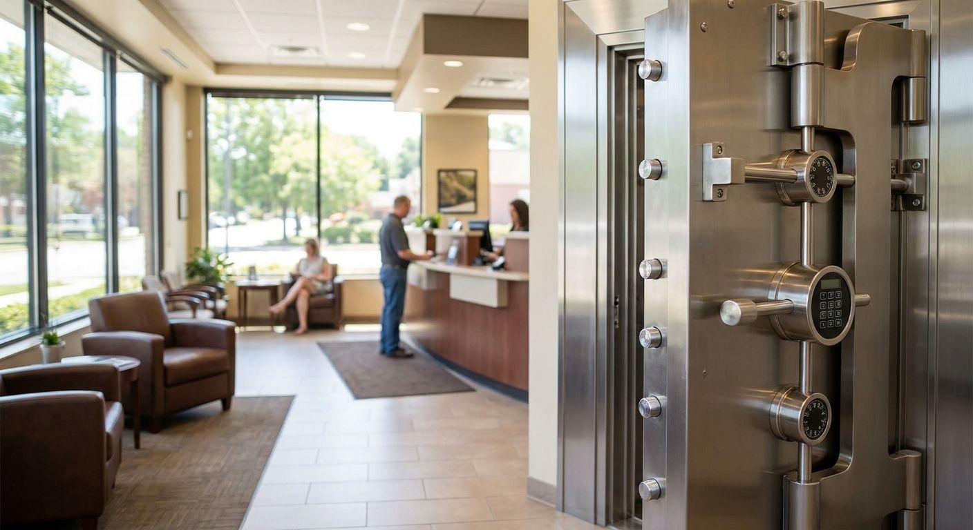 Safes for credit unions and community bank branches