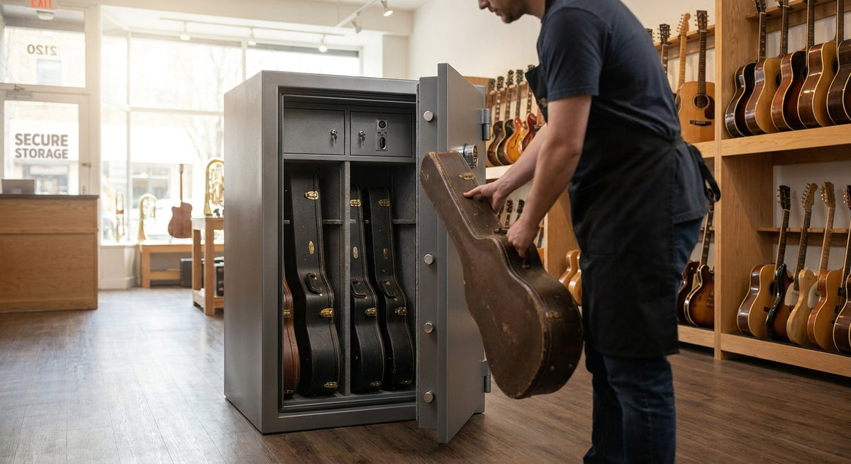 Best safes for musicians and instrument stores