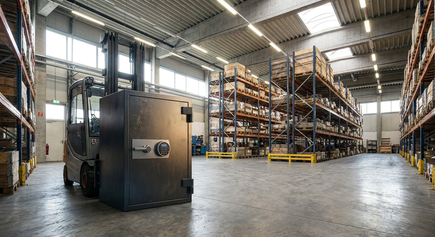 Safes for warehouses and industrial sites