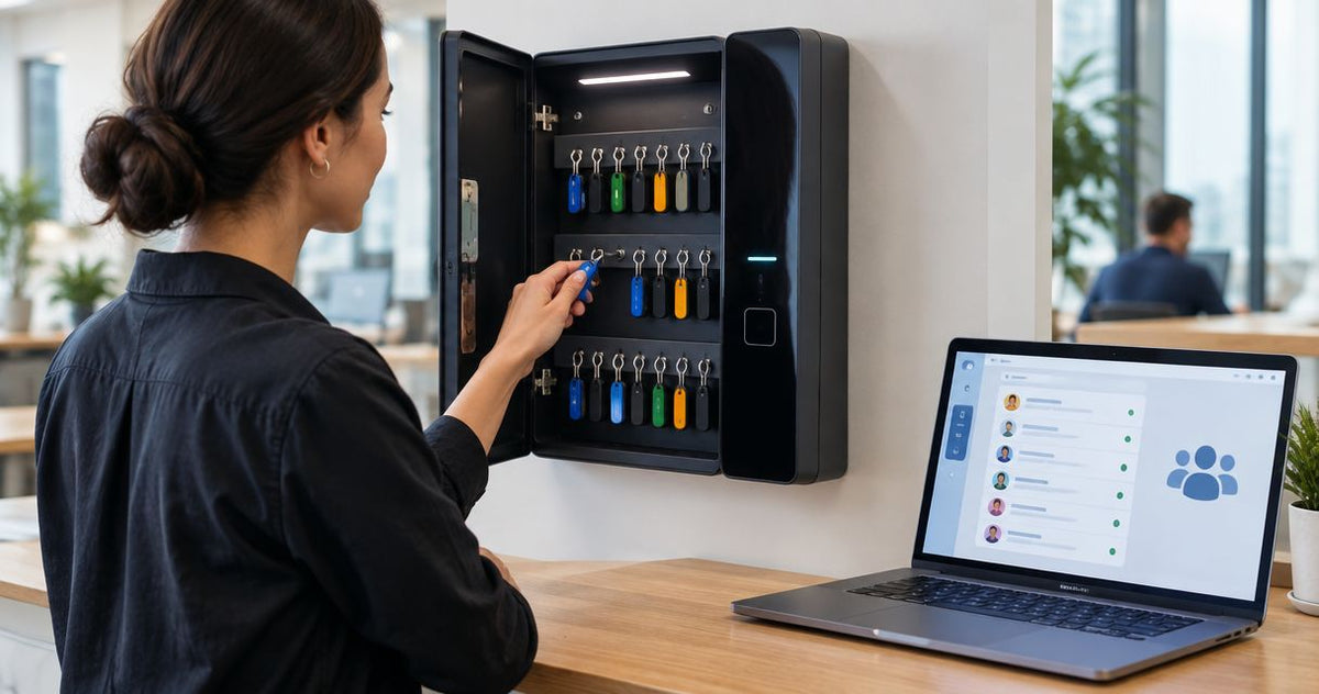 How to connect an electronic key cabinet to your staff access roster