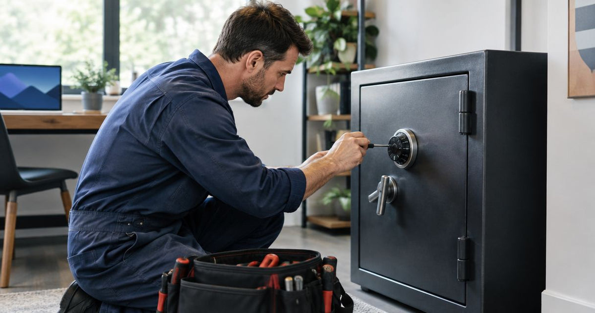 How much does it cost to service a safe lock?