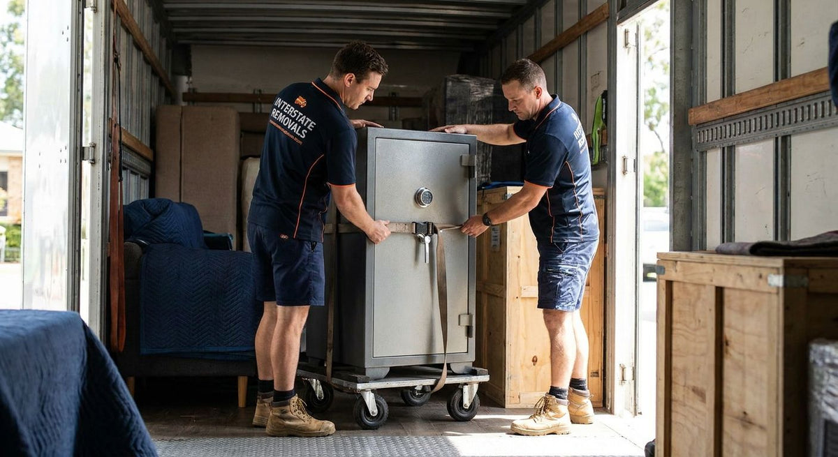 Safes for interstate removalists and moving companies