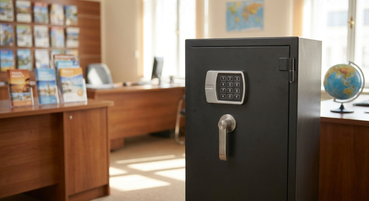 Safes for tour operators and travel agencies