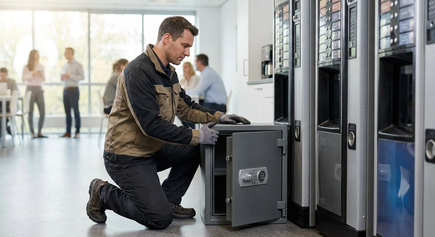 Safes for vending machine operators