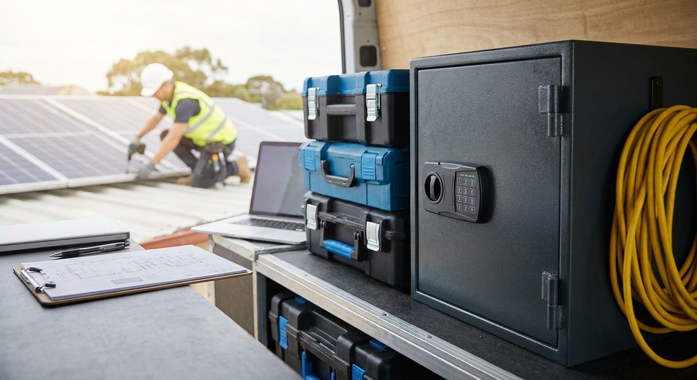 Safes for solar and renewable energy installers