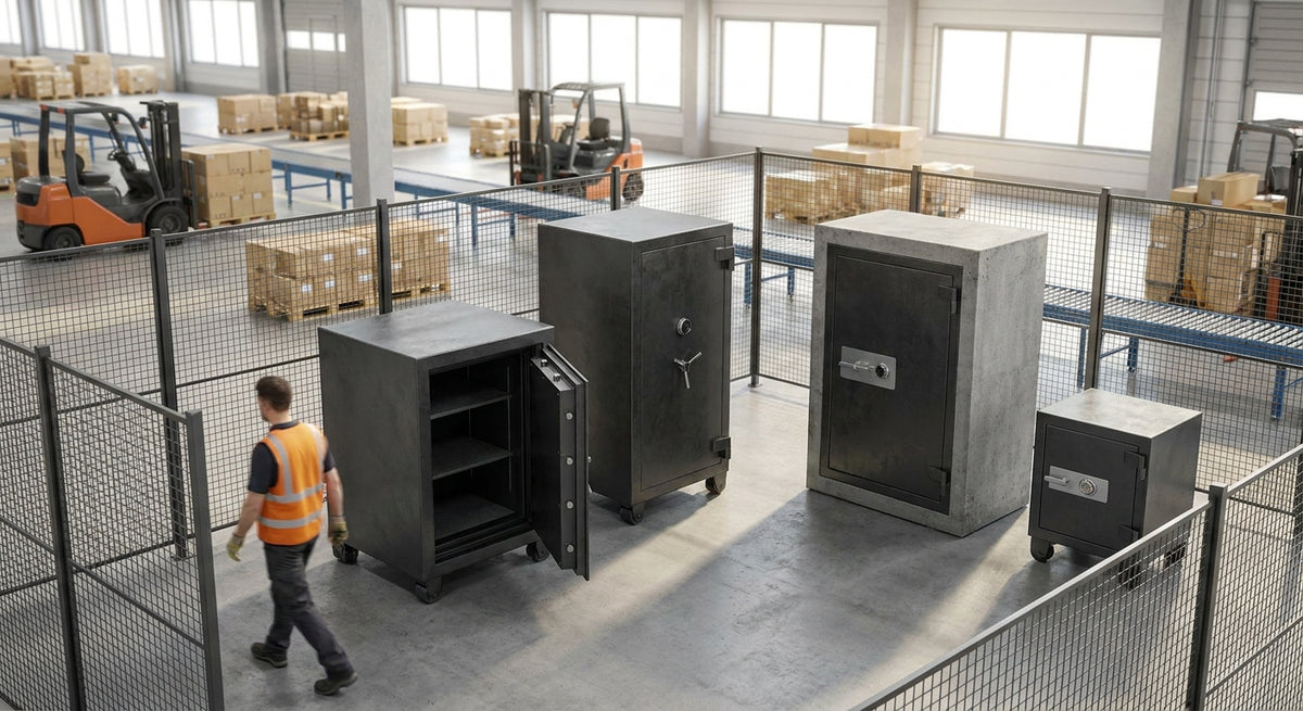 Safes for freight and logistics depots