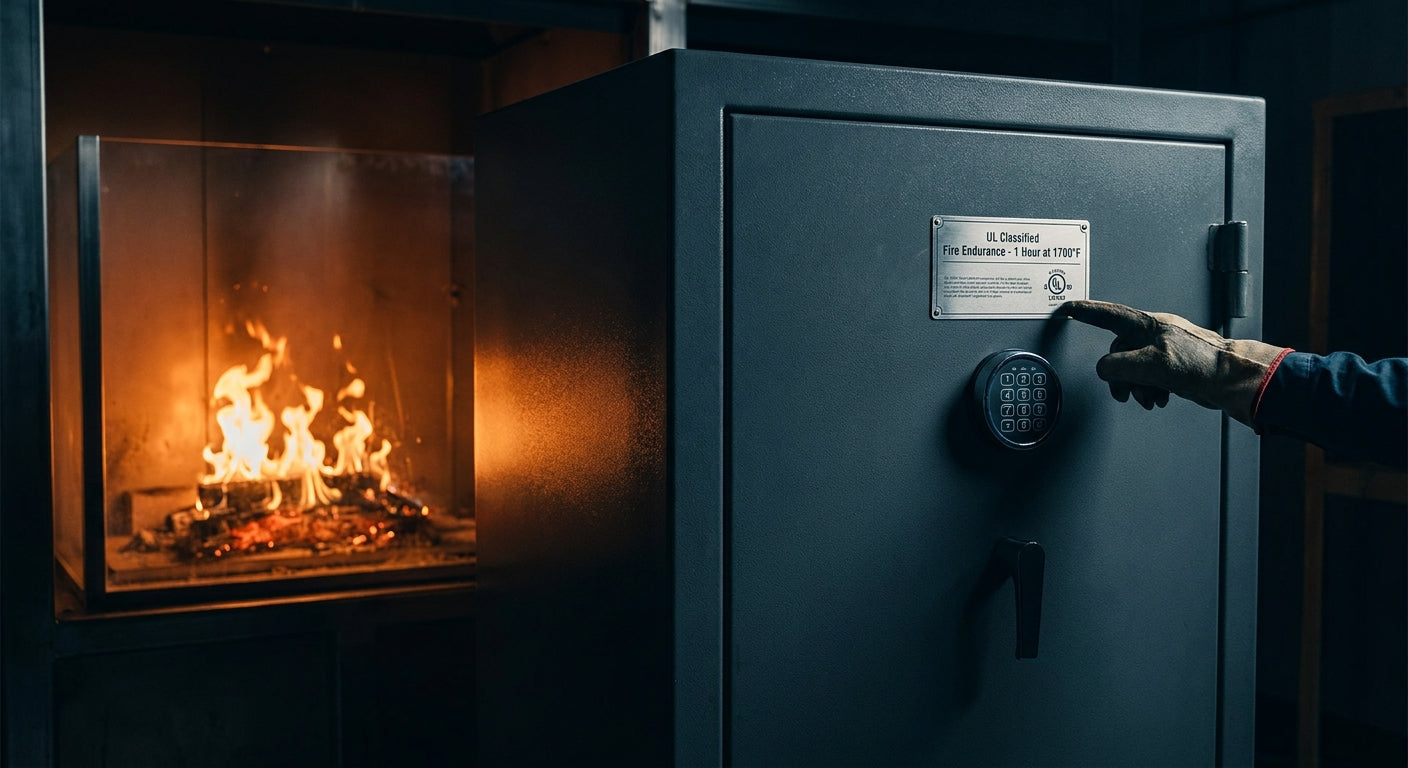 How to choose the right fire rating for a safe