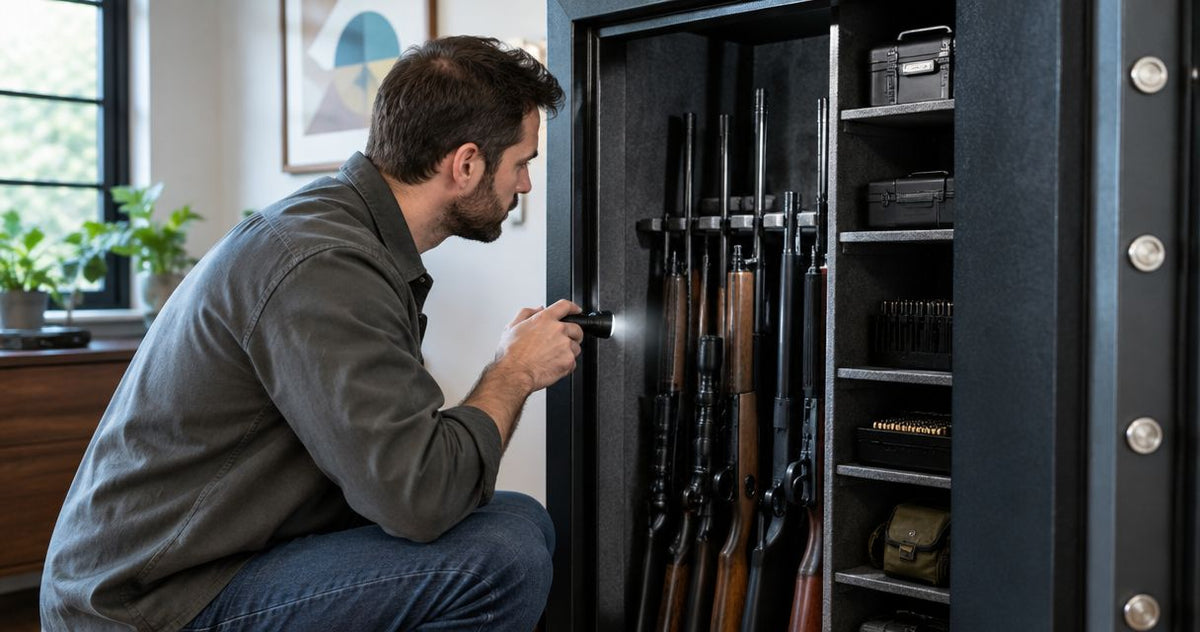 How often should you inspect a gun safe?