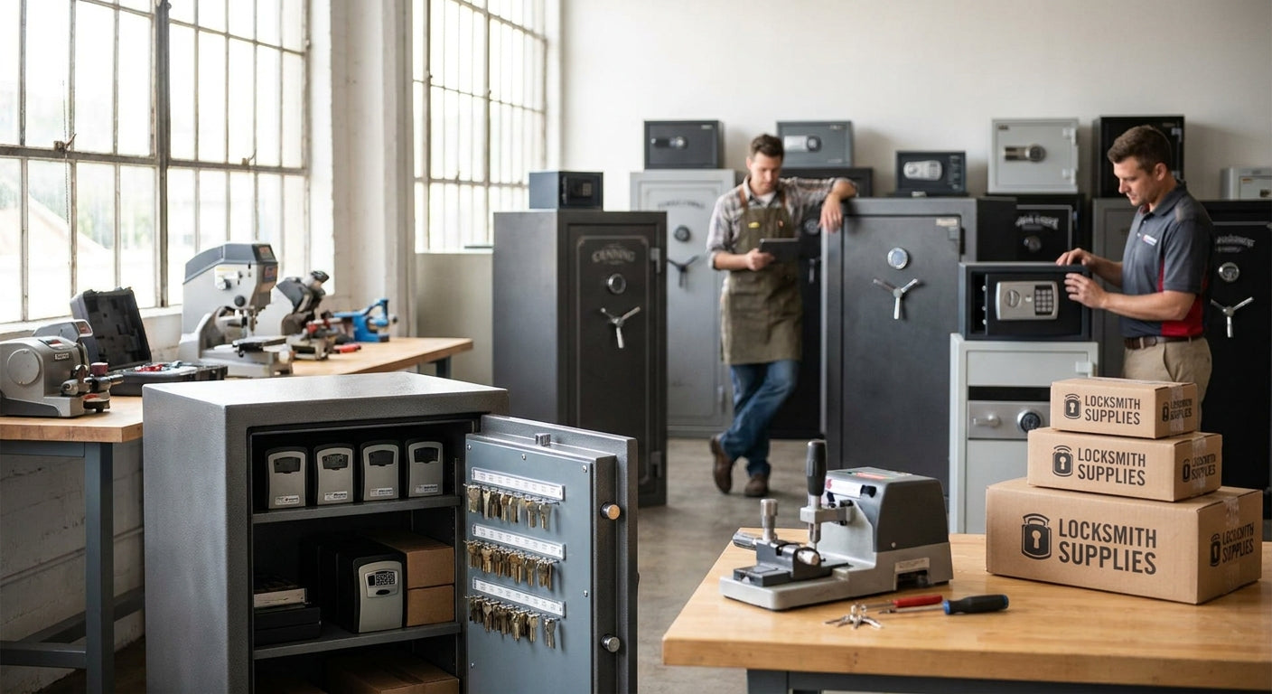 Safes for locksmith businesses and resellers
