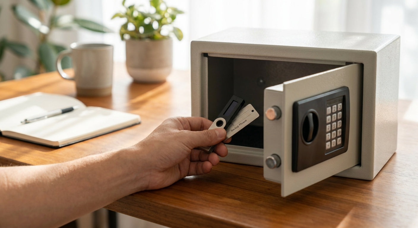 How to choose a safe for storing cryptocurrency hardware wallets