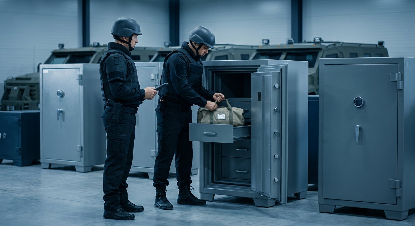 Safes for cash-in-transit and security companies