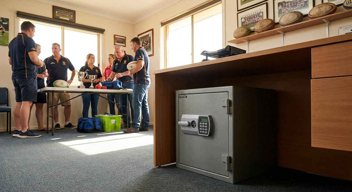 Safes for community sporting clubs