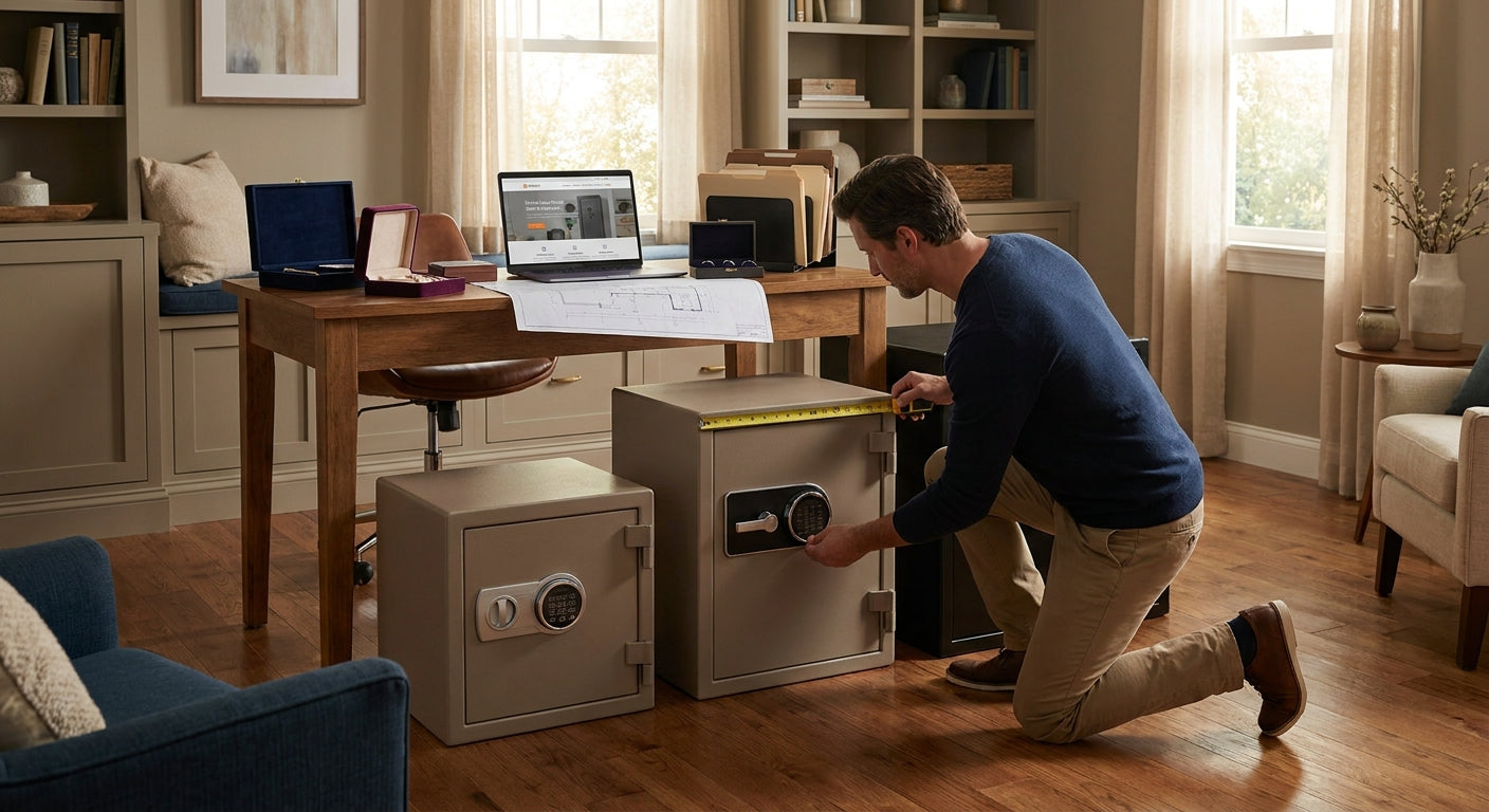 How to choose the right size safe for your home