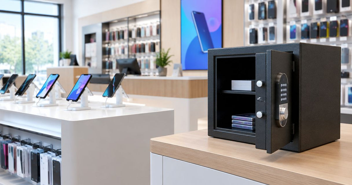 Safes for telecommunications retail stores: complete 2026 guide