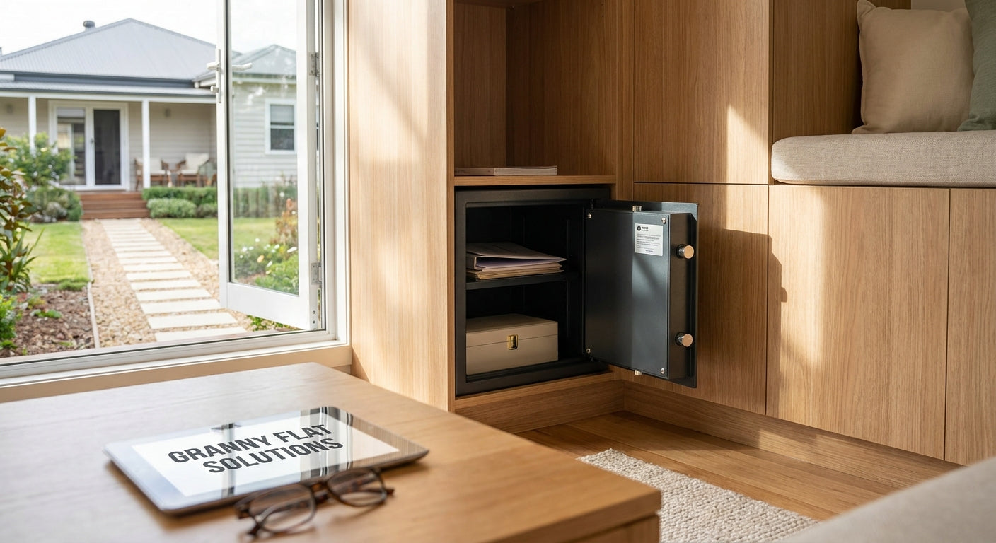 Safes for granny flats and secondary dwellings