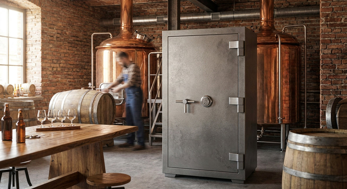 Safes for breweries and distilleries