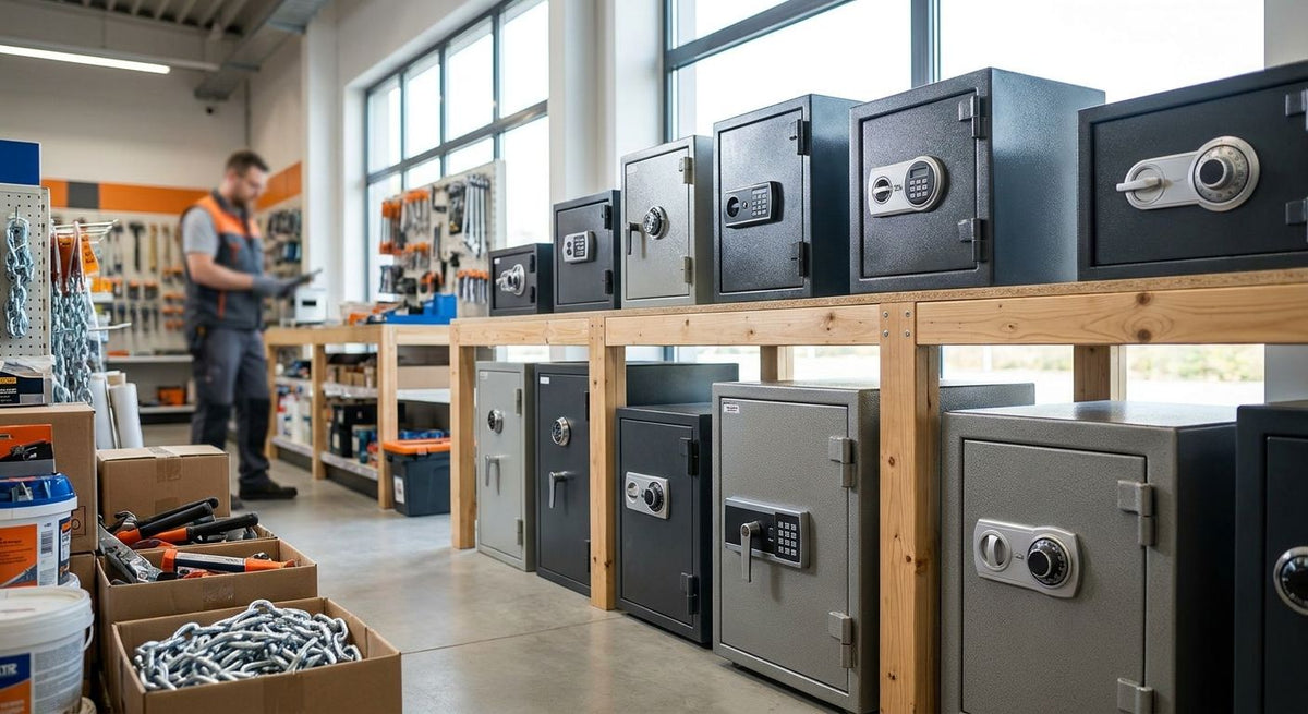 Safes for hardware and trade supply retailers