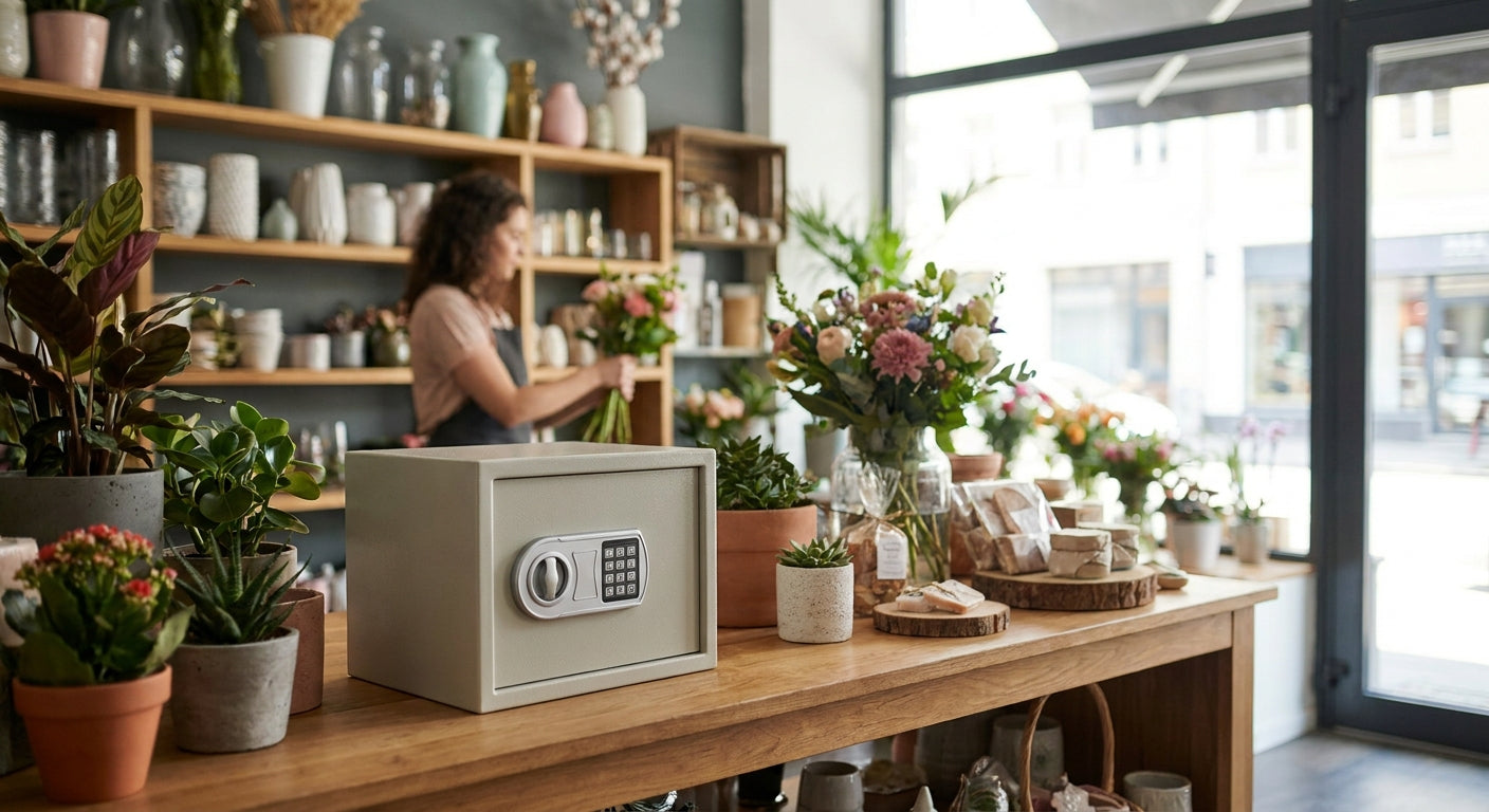 Safes for florists and boutique retailers