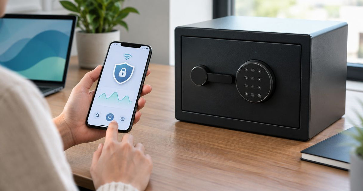 How to connect a digital safe to your phone for real-time alerts