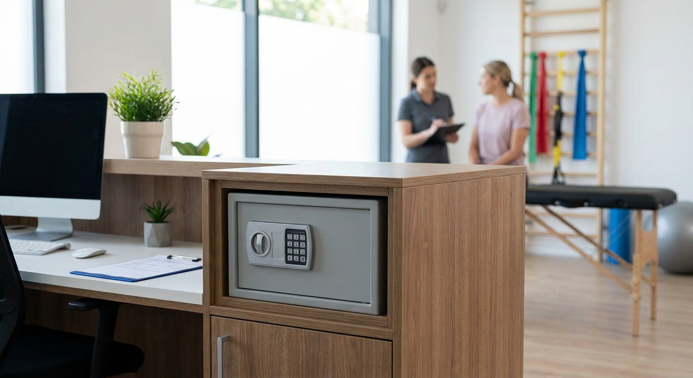 Safes for physiotherapy and allied health clinics