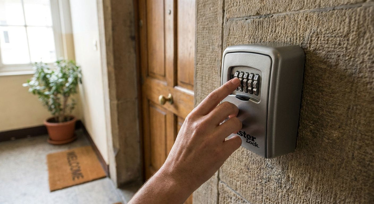 Key safes for Airbnb and short-term rental key handovers