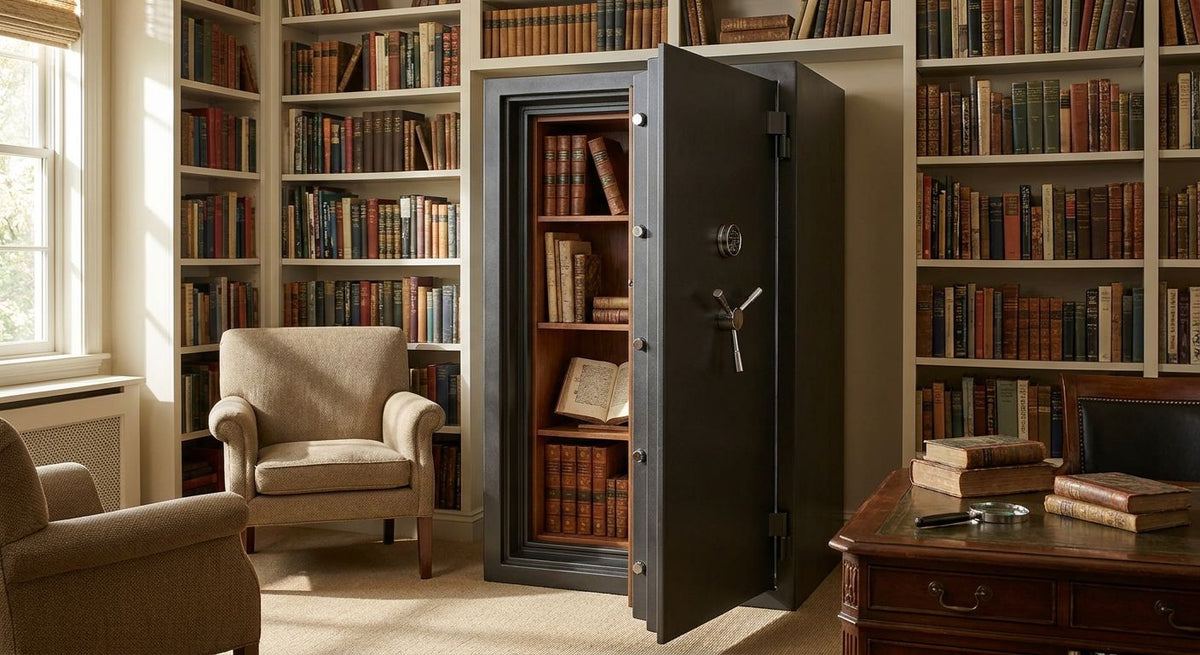 Safes for personal libraries and rare book collectors