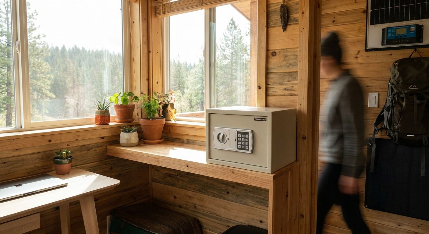 Safes for tiny home and off-grid living