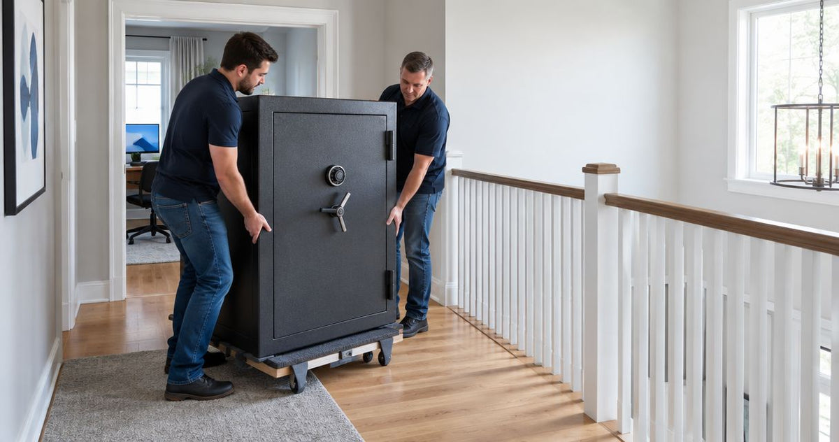 Can a safe be too heavy for an upstairs floor?