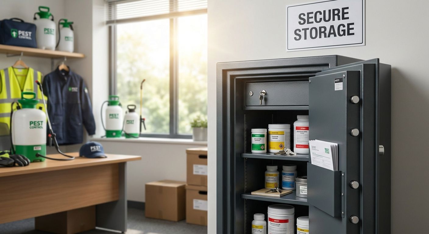 Safes for pest control and exterminator businesses