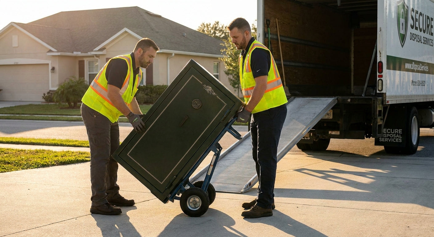 How to dispose of an old or unwanted safe safely