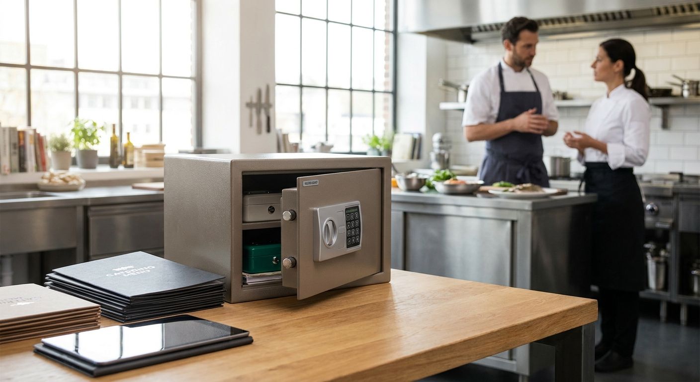 Safes for personal chefs and private catering businesses