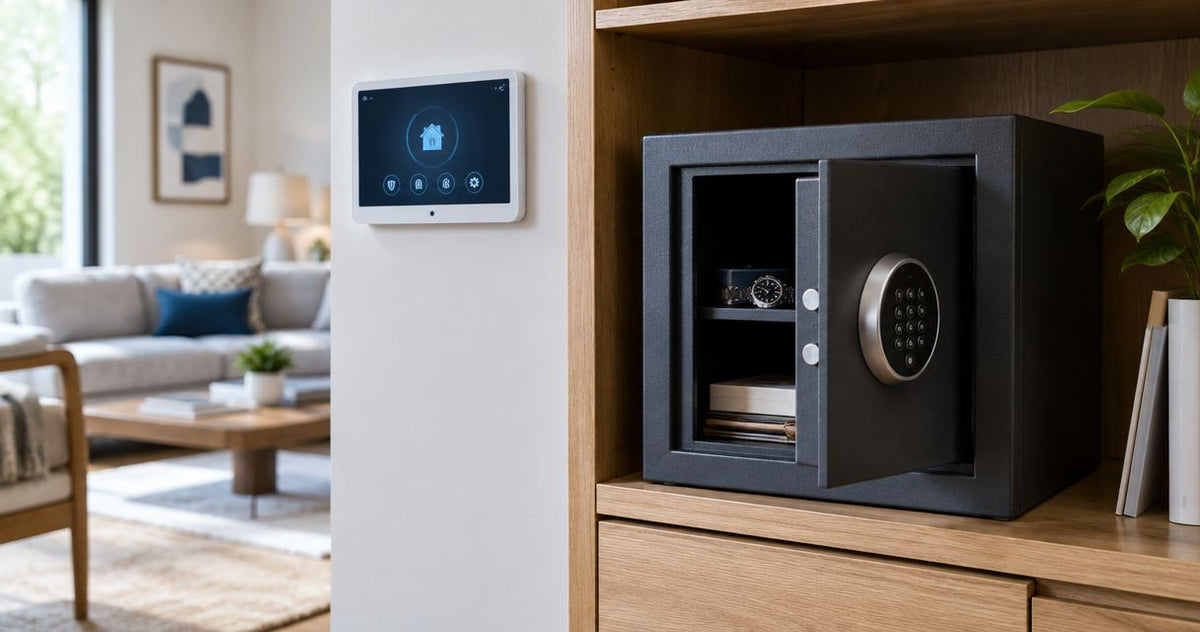Is a safe necessary if I already have a home alarm?