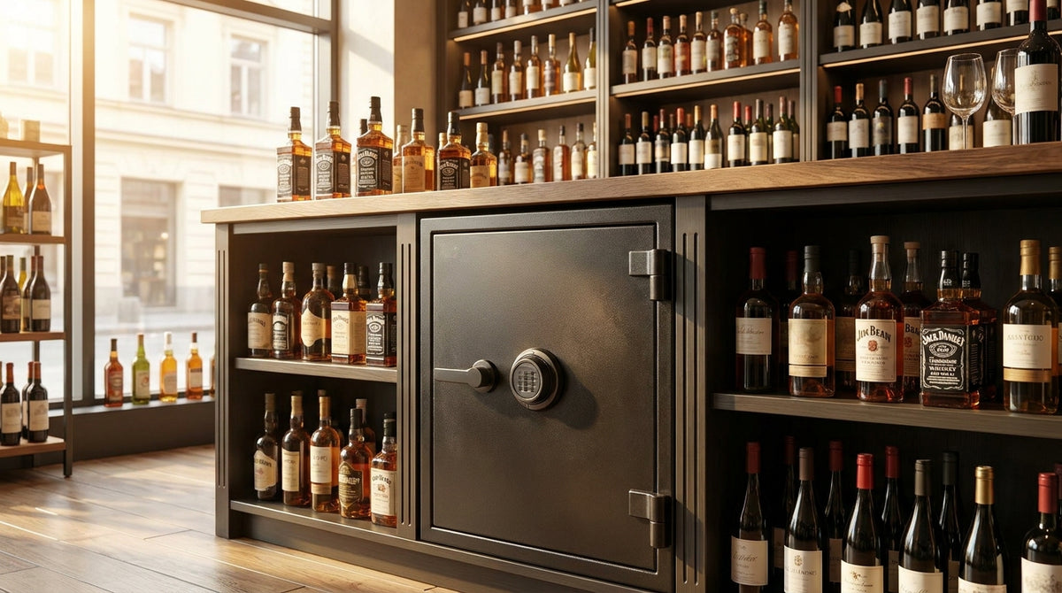 Safes for bottle shops and liquor stores