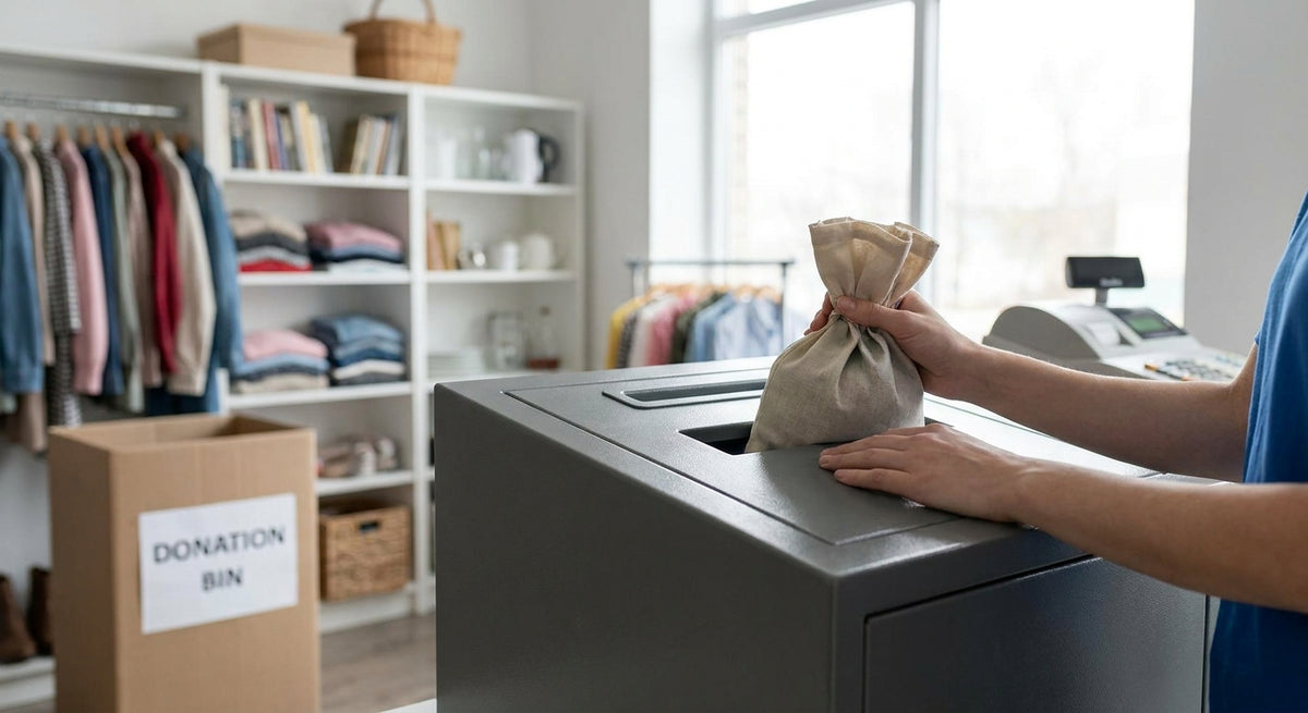 Safes for op shops and charity retailers