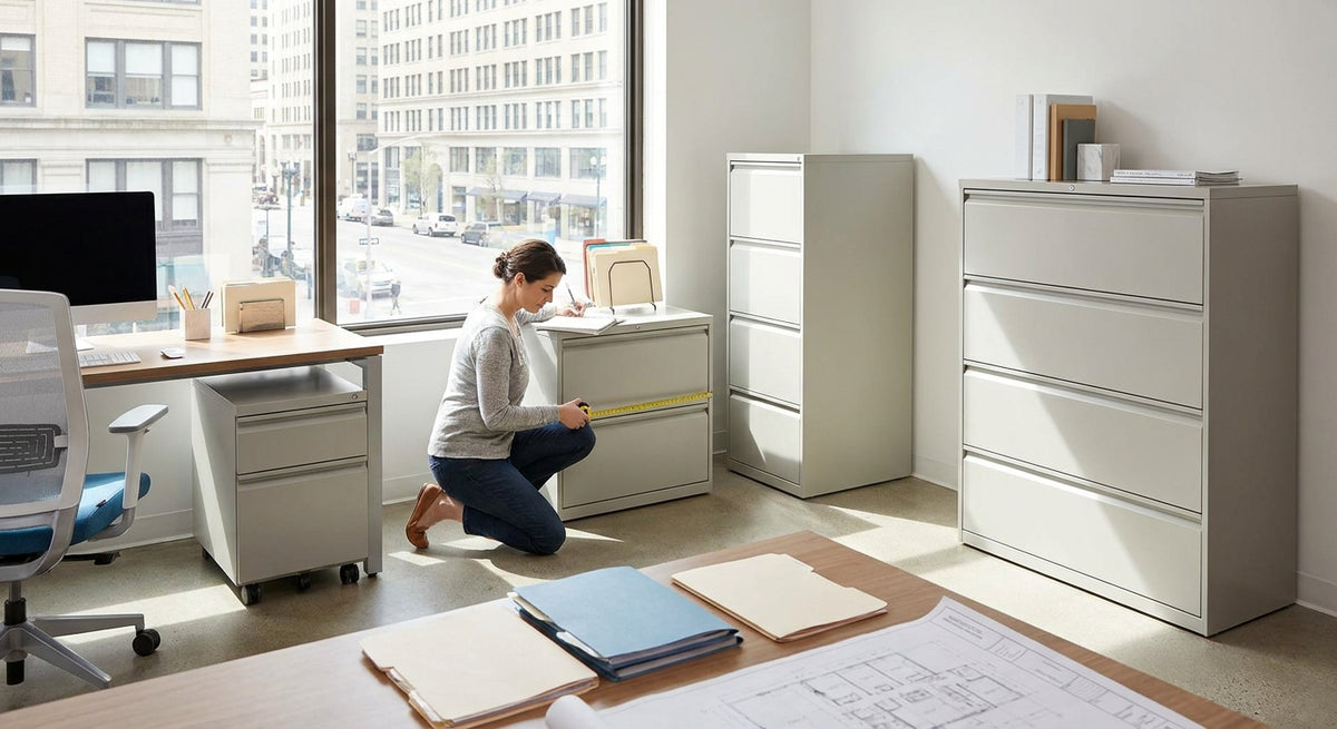 How to choose the right size filing cabinet for your office