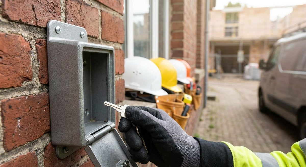 Key safes for trades and maintenance teams