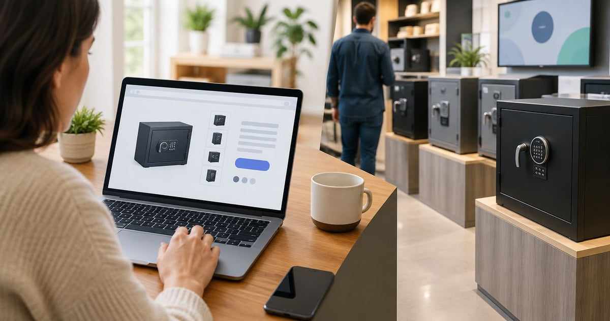 Is it cheaper to buy a safe online or in store?
