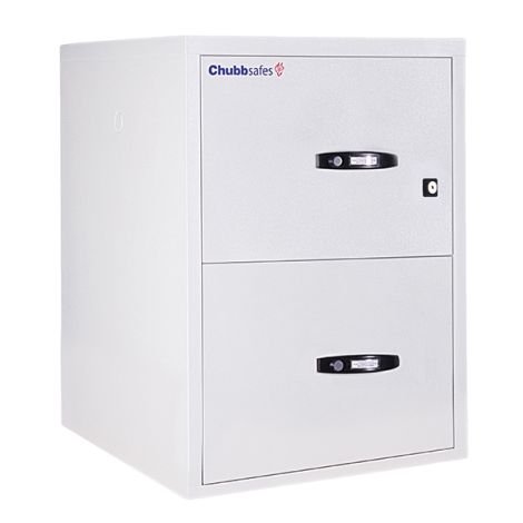 ChubbSafes Fire File 2 Drawer 25" Filing Cabinet 2