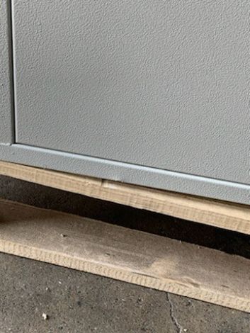 DAMAGED ChubbSafes Fire File 4 Drawer 25" Filing Cabinet 5