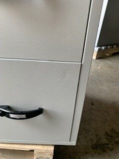 DAMAGED ChubbSafes Fire File 4 Drawer 25" Filing Cabinet 7