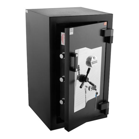 Dominator Safes FA-100C Big Red 4 wheel combination lock 2